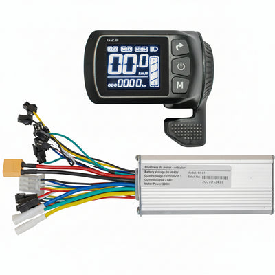 CSBST 24V–48V 500W E-Bike Controller Kit with LCD