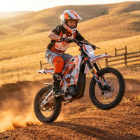 Champ Pro Electric Dirt Bike — Lifestyle