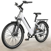 Loeook 26" Step-Thru Electric Bike – 48V, 50-Mile Range — Studio Shot