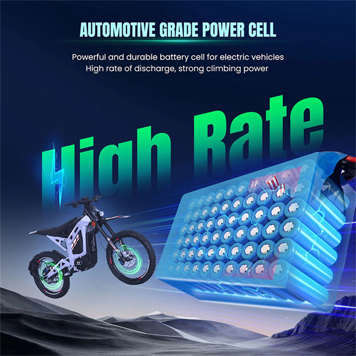 48V 8Ah Ebike Battery 48V Lithium Battery 30A BMS with Charger 48V Battery for 750W Electric Bike Motorcycle — product view 4