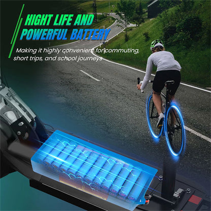 48V 8Ah Ebike Battery 48V Lithium Battery 30A BMS with Charger 48V Battery for 750W Electric Bike Motorcycle — product view 5