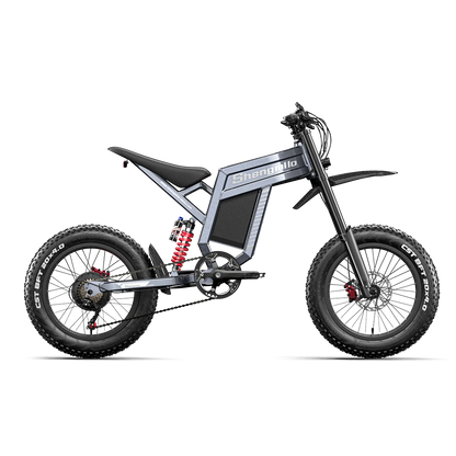 Shengmilo S900 Adult Electric Bicycle 1500W 60V30AH Battery Mountain Electric Bike 20 inch Fat Tire Ebike Electric Dirt Bike