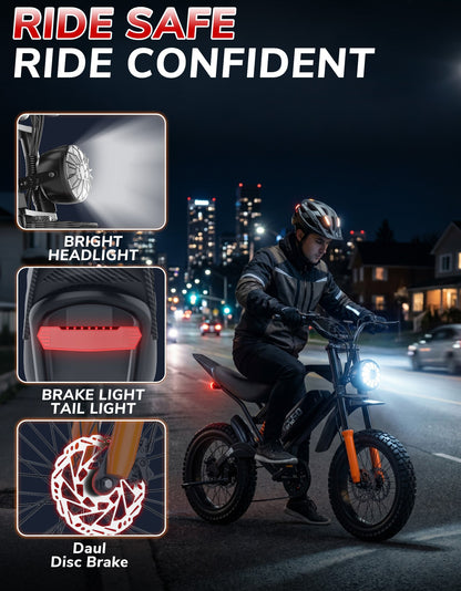Postjoy GT50 Electric Dirt Bike