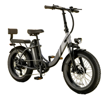 48V13AH detachable battery electric scooter, 20-inch foldable parent-child riding E-BIKE. , 1000W brushless motor electric bicyc