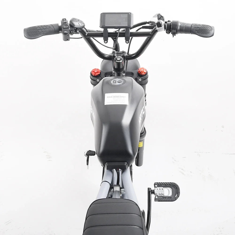Electric Retro Motorcycle with Soft Tail, High Power Motor, Off-Road Motorbike, Off-road Bicycle, 20 Super Ebike, 48V, 1500W