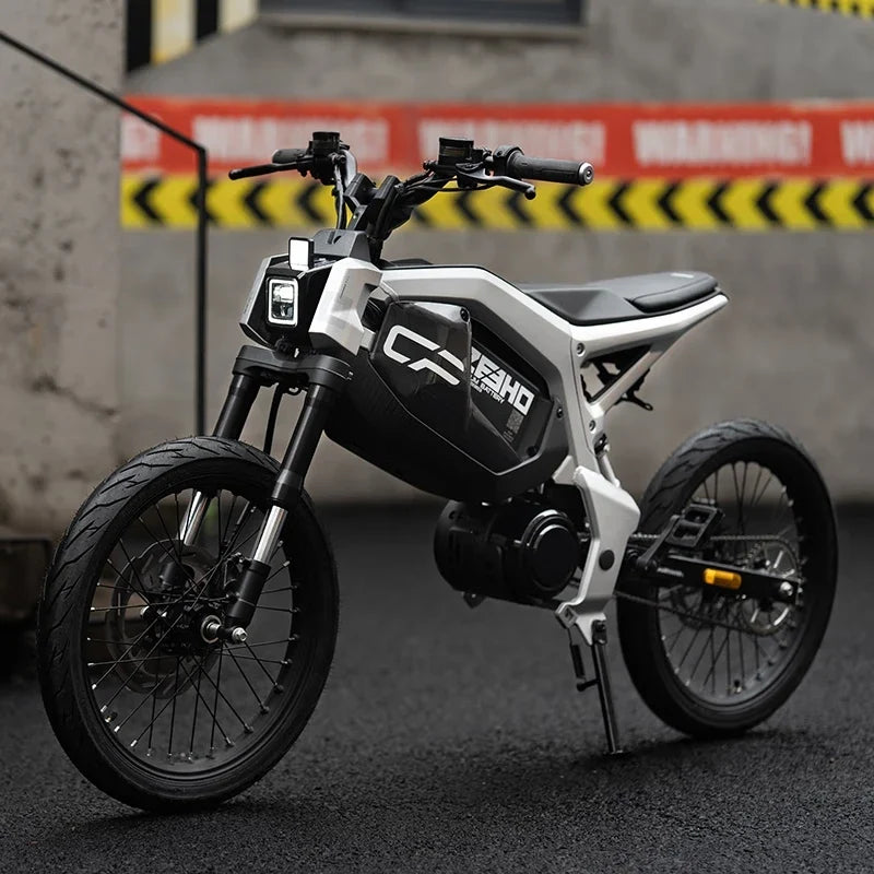 17" urban e-bike e-scooter 50km/h CITY  electric bicycle mid-motor mobility excursions Soft tail electric motorcycle smart ebike