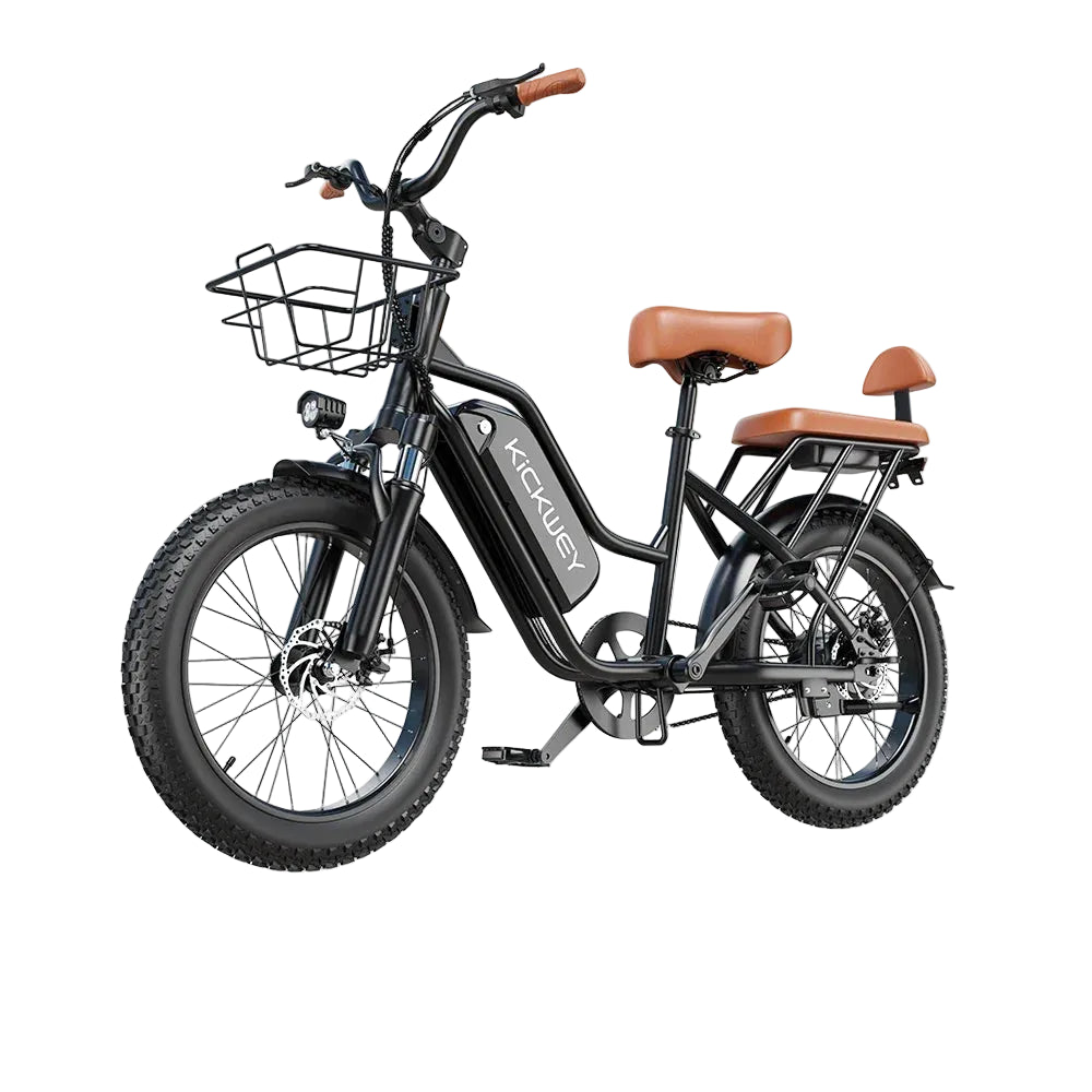 Electric Bike for Adults 20'' 1500W Peak Ebike Up to 50 Miles 32MPH Electric Mountain Bike 48V 20AH Removable Battery UL2849