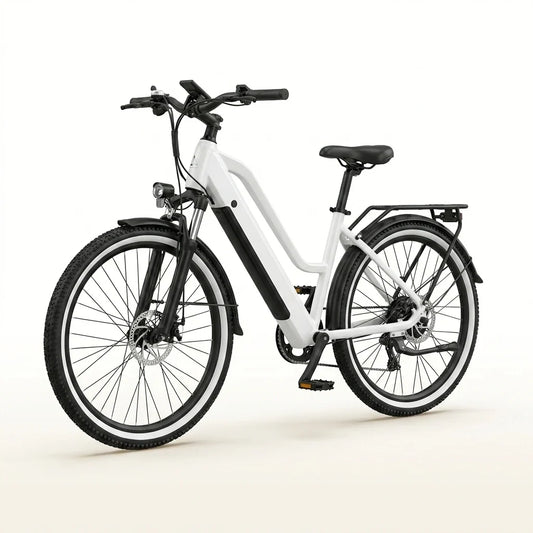 Loeook 26" Step-Thru Electric Bike – 48V, 50-Mile Range