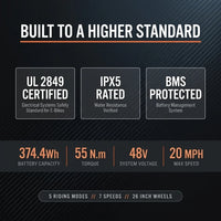 Loeook 26" Step-Thru Electric Bike – 48V, 50-Mile Range — product view 12