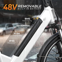 Loeook 26" Step-Thru Electric Bike – 48V, 50-Mile Range — product view 14