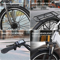 Loeook 26" Step-Thru Electric Bike – 48V, 50-Mile Range — product view 16