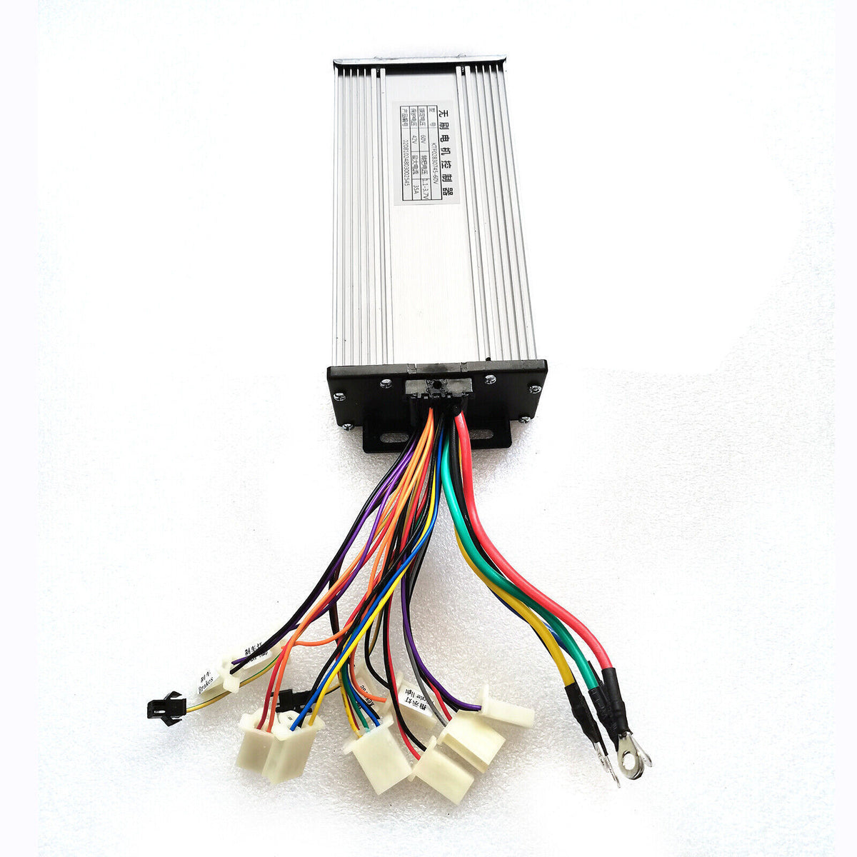 Electric Brushless Dc Motor Kit 60V 2000W Brushless Motor with Controller and Pair of Universal Throttle Conversion Kit for Electric Scooter Bike Motorcycle DIY Part — product view 3