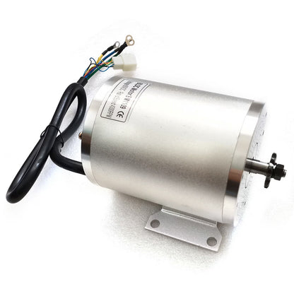 Electric Brushless Dc Motor Kit 60V 2000W Brushless Motor with Controller and Pair of Universal Throttle Conversion Kit for Electric Scooter Bike Motorcycle DIY Part — product view 5